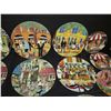 Image 8 : Qty 24 GBC Guy Buffet Collection Decorative Plates 8"Dia & 10"Dia
