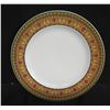 Image 1 : Versace Rosenthal Floral Border Plate 9" Dia.