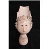 Image 2 : Glazed Porcelian Lady Figurine Vase, Signed U.20 '97 Danmark 13" Tall
