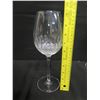 Image 8 : Qty 12 Waterford Crystal Wine Glasses 10"H