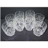Image 2 : Qty 8 Waterford Crystal Ireland Highball Glasses 4"H