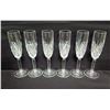 Image 2 : Qty 6 Marquis by Waterford Crystal Champagne Flutes 9"H