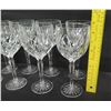 Image 8 : Qty 8 Marquis by Waterford Crystal Wine Glasses 9"H