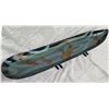 Image 1 : Long Canoe-Shaped Koi Fish Glass Tray, Signed by Artist on Stand 46"L x 9"W