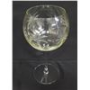 Image 2 : Stemmed Wine Glass w/ Etched Palm Trees 9"H