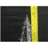 Image 8 : Simon Pearce Seeded Glass Pine Tree 10"H