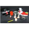 Image 1 : Multiple Christmas Decor: Snoopy, Miniature Piano, Waechtersbach Mug, Snowmen, etc