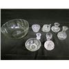 Image 2 : Multiple Cut Glass Bowls, Vases, etc