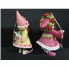 Image 2 : Qty 2 Christmas Elf Ornaments, Signed PB 12 & 17 Patience Brewster 4.5"H