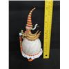 Image 8 : Christmas Elf w/ Striped Hat, Ornament, Signed  PB 12 Patience Brewster 10"H