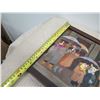 Image 8 : Framed Giclee on Canvas, Dogs with Umbrellas, Signed by Susan Kosasa 11" x 21"