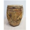 Image 8 : Octagonal Wooden Grain Bin w/ Lid & Asian Characters