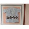Image 2 : Tropical Threads' Ed 2500 Framed Art Piece Signed by Susan Singleton 21.5"x21.5"