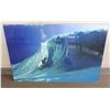Image 1 : Big Wave Surfer Art Work Unframed 24"x36"