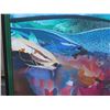 Image 2 : Kahului' Underwater Fish Scene Art Work by Robert Young 12/43 (72"x37") - has cosmetic damage