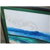 Image 8 : Kahului' Underwater Fish Scene Art Work by Robert Young 12/43 (72"x37") - has cosmetic damage