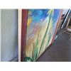 Image 8 : Orchid Art Work Willows 0641 in Wood Frame 52"x53"