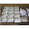 Image 2 : Qty Approx. 30 Hall USA White Sugar Packet Caddies 716 & Lipton Tea Pot