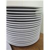 Image 2 : Qty Approx. 20 Tuxton White China Dinner Plates 10" Diameter