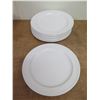 Image 8 : Qty Approx. 24 Syracuse Royal Rideau White China Dinner Plates 10" Diameter