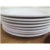 Image 2 : Qty Approx. 19 World Porclana & Syracuse China Dinner Plates 12" Diameter