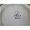 Image 25 : Qty 3 Black Trays 14"L, 7 Homer Laughlin Plates 8"D, 2 Bowls, Ramekins, etc