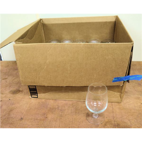 Box Qty 24 Stemmed Wine or Water Glasses 6.5"