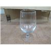Image 2 : Box Qty 24 Stemmed Wine or Water Glasses 6.5"