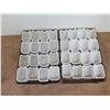 Image 2 : Qty 32 White Sugar Packet Caddies 4"x3"x2"H