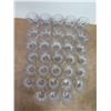 Image 2 : Qty 37 Bucket Rocks Glasses 4"H x 3.5"D
