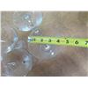 Image 8 : Qty 11 Stemmed Martini Glasses 5.5"-7.5"H x 4"D