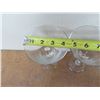 Image 8 : Qty 5 Ribbed Stem & 2  'Z' Stem Martini Glasses 5"-6.5"H x 4"D