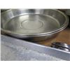 Image 8 : Metal Serveware: Chafing Dish Holder, Pans & Bowls, Plate Covers, Coffee Filter, etc