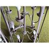 Image 8 : Qty 2 Metal Hanging Chandeliers w/ 10 Candle Shape Lights 42"L x 22"D