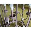 Image 8 : Qty 2 Metal Hanging Chandeliers w/ 10 Candle Shape Lights 42"L x 22"D