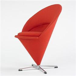 Verner Panton, Cone chair, Louis Poulsen, Den