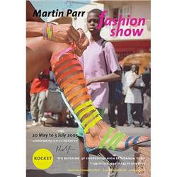 Martin Parr, Fashion Show exhibition poster,