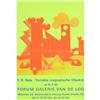 Image 2 : German, art exhibition posters, set of fourte