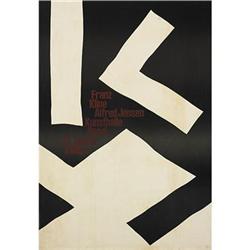 Armin Hofmann, Franz Kline/Alfred Jensen post