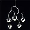 Image 1 : 1970s, hanging fixture, USA, chrome-plated st