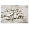 Image 1 : Henry Moore, Five Reclining Figures, USA, c.