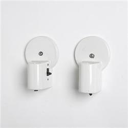 William Lescaze, sconces, pair, USA, c. 1935,