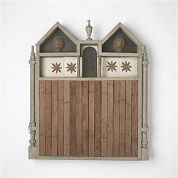 Clyde Burt, House Victorian wall sculpture, U