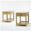Image 1 : T.H. Robsjohn-Gibbings, side tables, pair, Wi