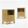 Image 1 : T.H. Robsjohn-Gibbings, nightstands, pair , W
