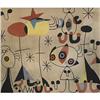 Image 1 : After a Design by Joan Miro, tapestry, Spain,