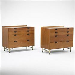 Finn Juhl, dressers, pair, Baker, Denmark/USA