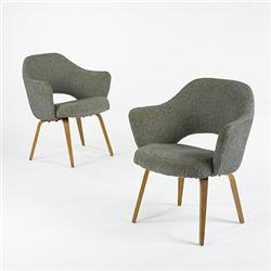 Eero Saarinen, armchairs, pair, Knoll Interna