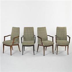 Directional, armchairs model #6306, set of fo