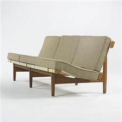 Lewis Butler, sofa, Knoll, USA, c. 1955, mapl